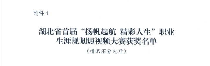我院学生在首届“扬帆起航 精彩人生”职业生涯规划短视频大赛中取得佳绩照片原图（2）.png